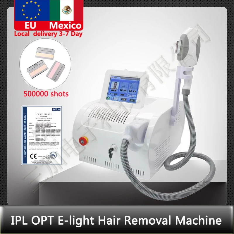 2024 Hot Sale IPL Laser Hair Removal Machine Opt E-light Skin Care 500000 Shots Hair Washing Painless Permanent For Household