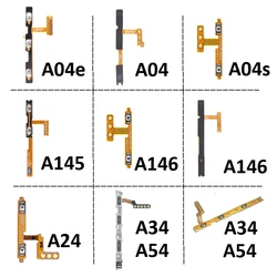 Phone Flex Cable For Samsung Galaxy A04 A04e A04s A14 4G A24 A34 A54 5G New Power Volume On Off Button Internal Repair Parts