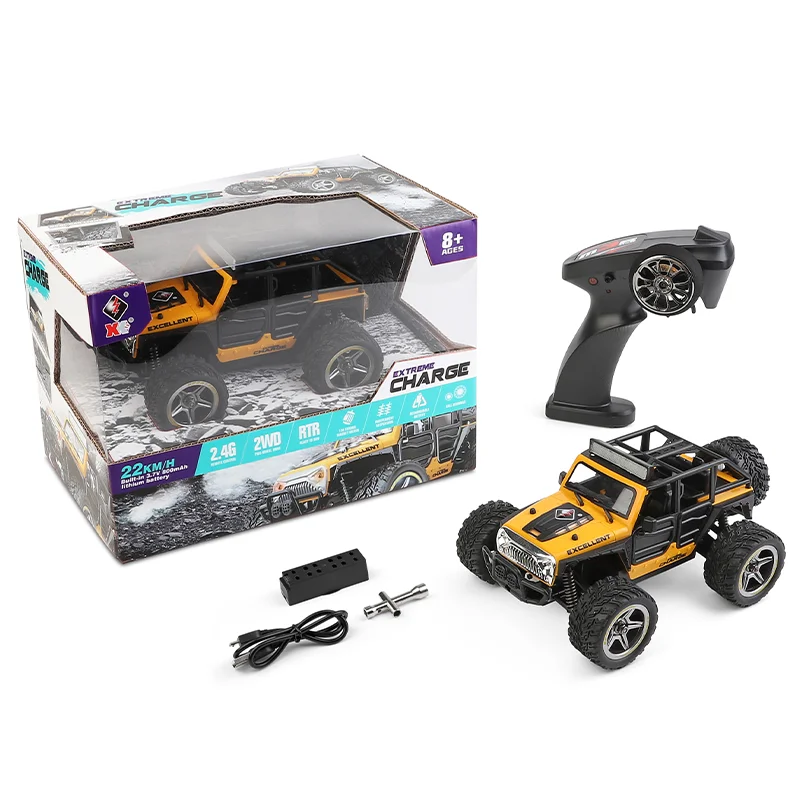 Wltoys 22201 RC Car 1/22 2.4G 2WD modelli di veicoli controllo professionale con camion leggero fuoristrada macchina per arrampicata camion