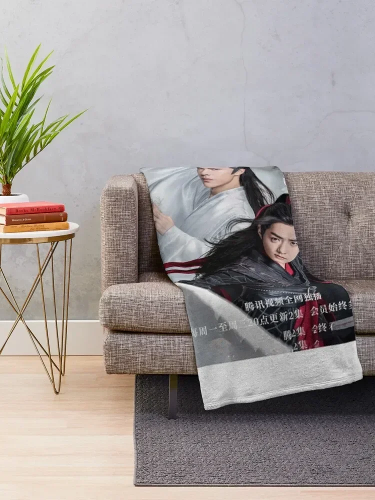 The Untamed 2019 poster Throw Blanket for winter manga Summer Summer Beddings Blankets