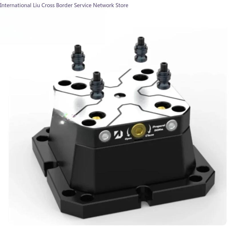 D96 D52-96 Zero Point Height Increasing Seat 4-5 Axis Fixture Self Centering Mirror with Zero Point Quick Change Four Axis