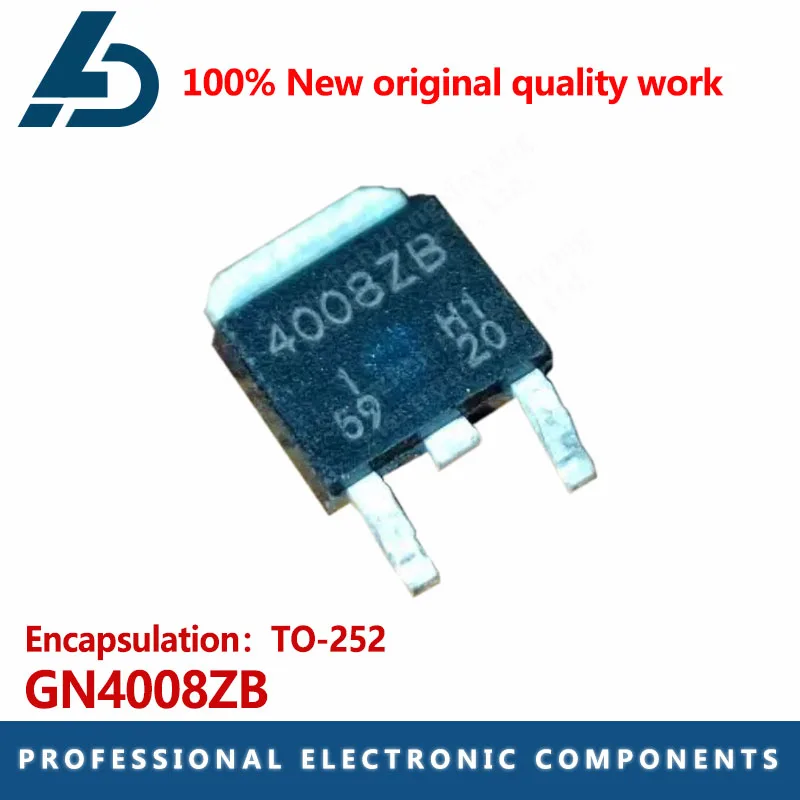 

10 шт./Лот GN4008ZB SILKCREEN 4008ZB Жидкокристаллический силовой MOSFET-чип TO-252