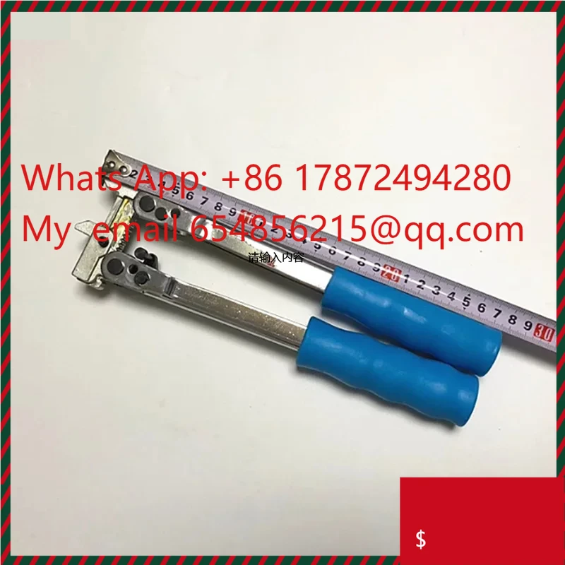 Refrigerator cabinet refrigeration maintenance Locke ring crimping pliers welding free tool quick closing composite ring