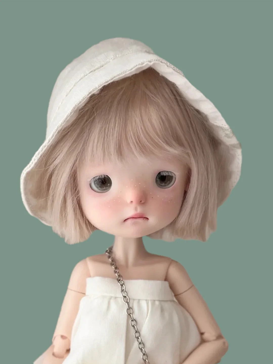 

New BJD doll 1/6-xiaop large head series doll resin material DIY makeup doll model toy Multiple from stock
