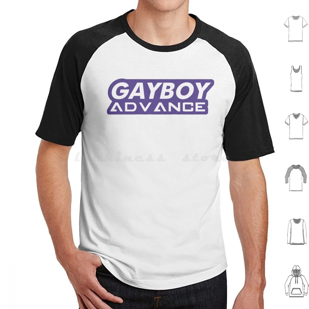 Advance T Shirt Men Women Kids 6Xl Lgtbq Pride Love Gameboy Advance Purple Gaming Handheld Sp Colour Color