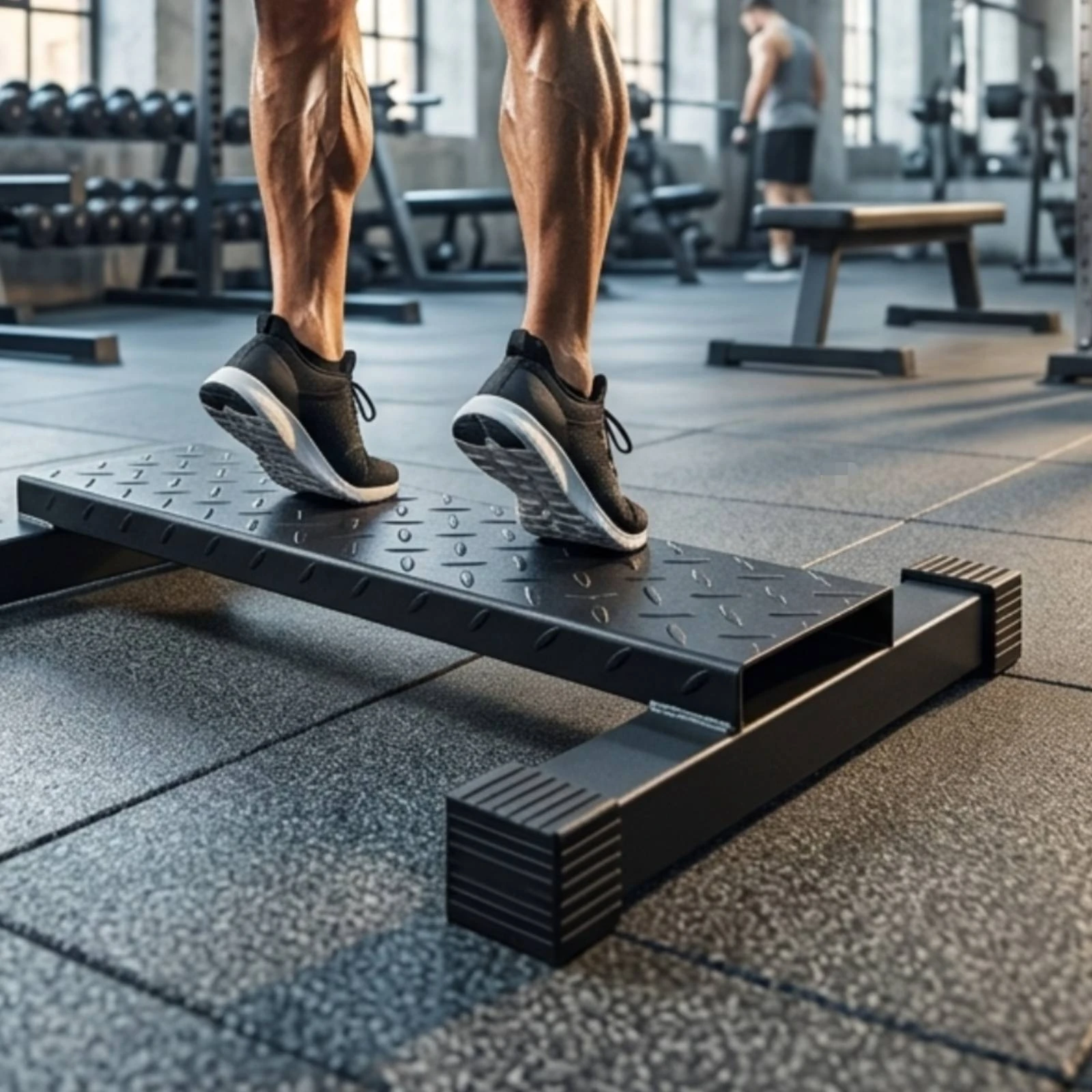 Calf Stretch Board Anti-Slip Heel Raise Block Calf Raise Block Sturdy Fitness Equipment Portable for Runners
