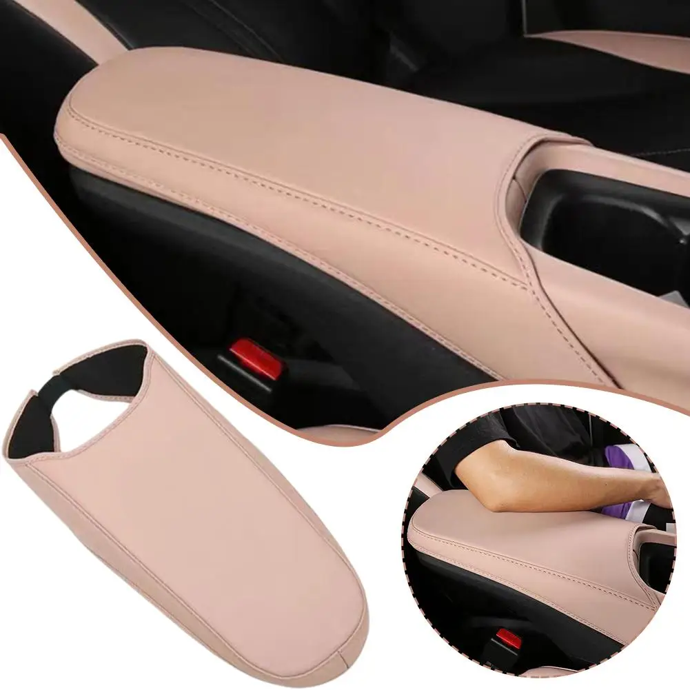 For BYD Dolphin Mini 2023 2024 Storage Leather Protective Cover For Armrest Box Automotive Interior Center Console Cover