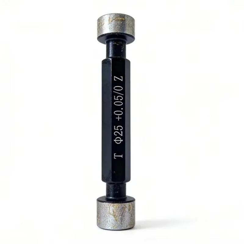 7H8H High Accuracy 0.001 GCr15 Steel Thread Plug Gauge Double-Headed Measuring Tool Inner Outer Diameter Spot Hole Analysis