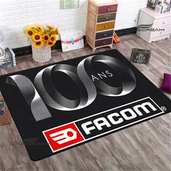 FACOM logo printing carpet fashion rugs area rug living room decoration play mats Non -slip carpet outdoor rug birthday gift