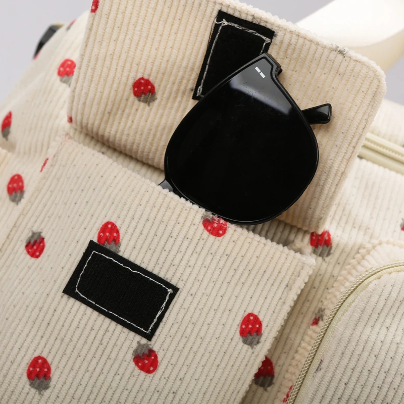 Corduroy Travel Duffle Tote 23