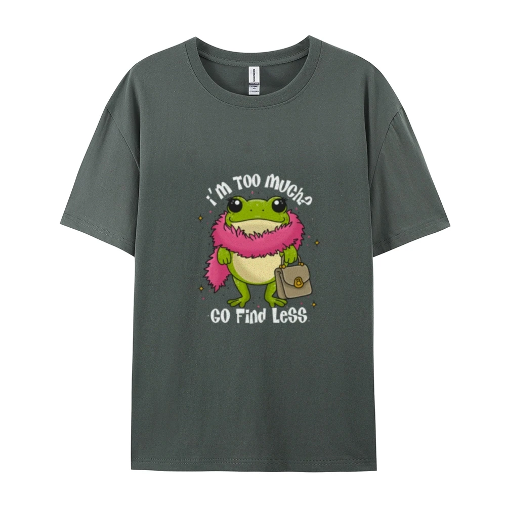 Frog, Y2K T-shirt,Women Short T-shirt,Short sleeve,100% cotton,Double-sided,Holiday wear,Foundation wear,For Girl,  femme