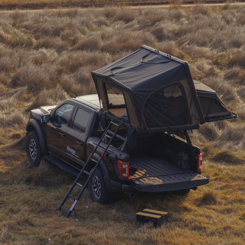 Family Car Roof Tent With Extended Sleeping Area And Pet Friendly Layout For Families And Pets