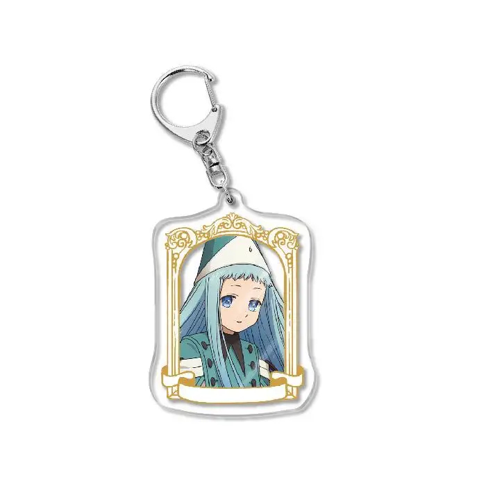 Witch Hat Atelier Acrylic Keychain Cute Magic Apprentice Coco Qifrey Agott Tetia Richeh Anime Bag Pendant Charm Tongari Boushi