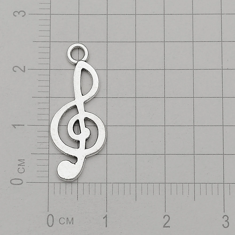 20pcs 20Style Vintage Musical Note Guitar Music Charms Pendant For DIY Keychain Bracelets Jewelry Making Supplies Accessories