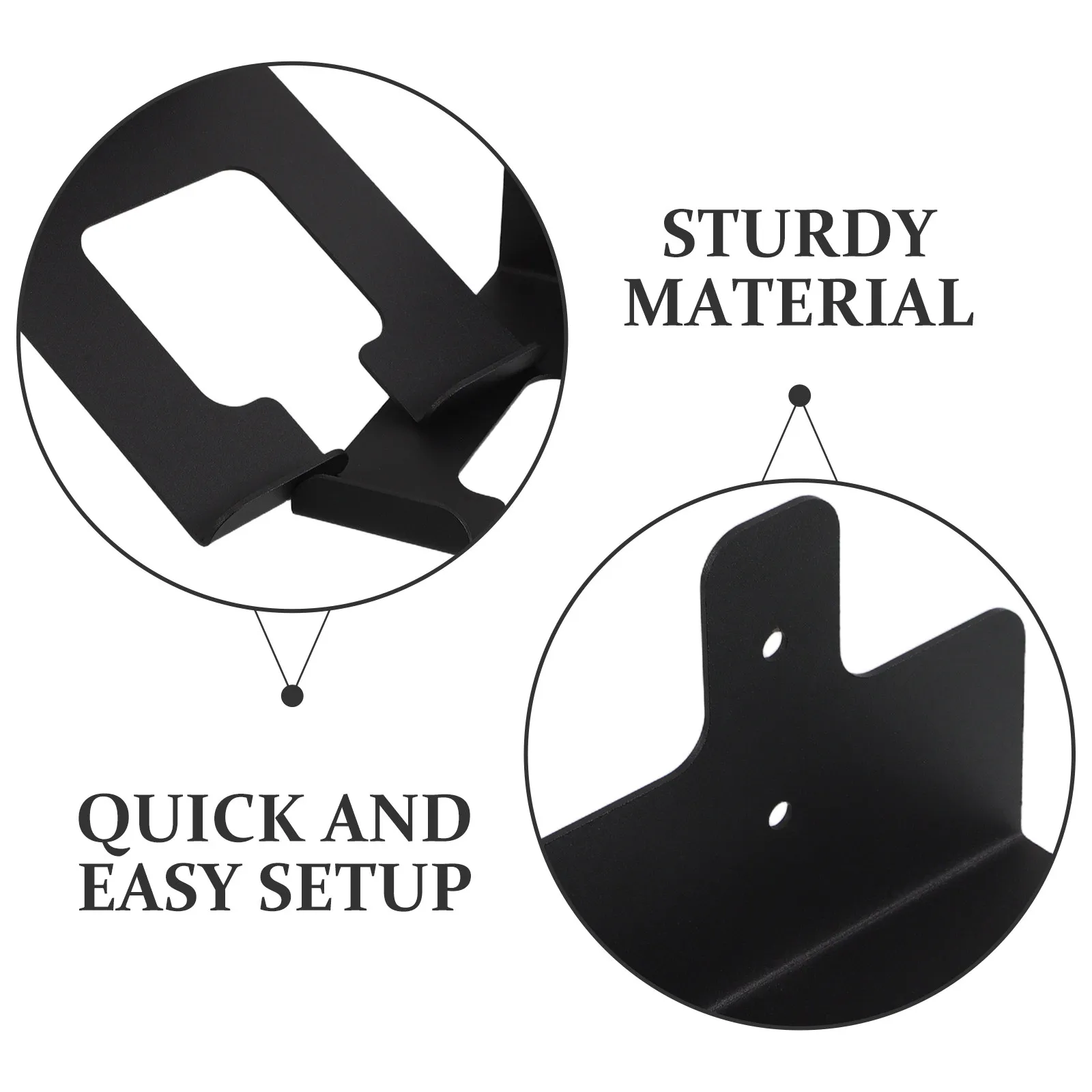 2Sets Space Saving Wall Mounted Garden Tool Rack Heavy Duty Lawn Care Organizer for Mower Trimmer Weeder Garage Workshop Storage