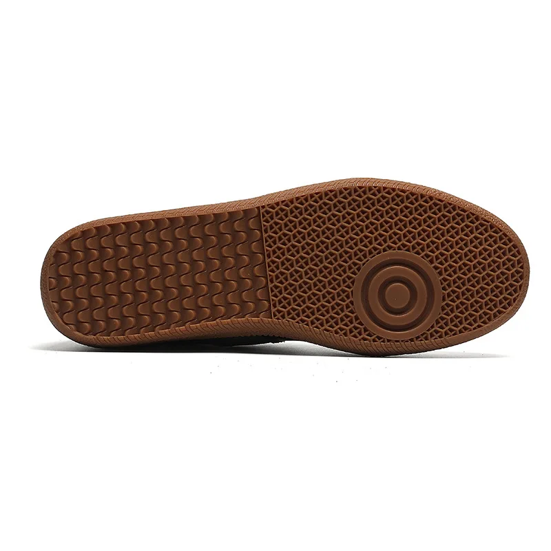 Herren Retro Wildleder Freizeitschuhe Schnürschuhe Flache Skateschuhe Bequeme Rutschfeste Sportschuhe für Männer – Detail 18