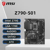 MSI Z790-S01 Motherboard LGA1700 Supports i9-14900K i7-13700K i5-12400F CPU DDR5 7000MHz HDMI M.2 LGA1700 ATX Mainboard