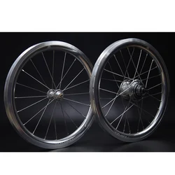 CUSTOM SILVEROCK SR30A Alloy Wheels Internal Gear 6 Speed for BROMPTON TRIFOLD Folding Bikes