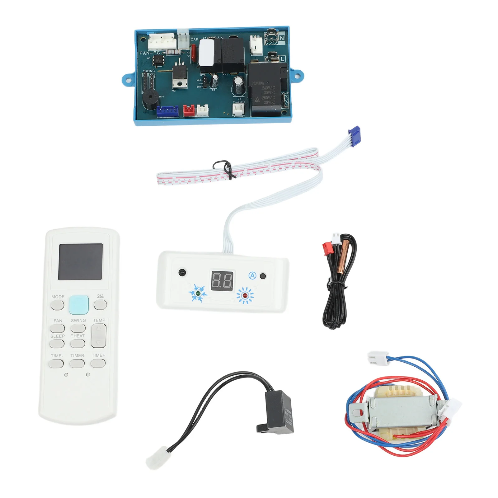 Air Conditioning Accessories Control Panel Set AC Control System Standard Size User Satisfaction Versatile Functionality