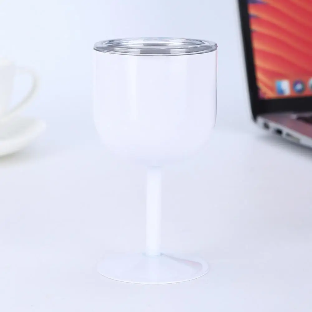 Stainless Steel Juice Cup 4 Oz Stainless Steel Thermal Goblet with Straw Lid Compact Multi-purpose Wine Cup Mini for Cocktails