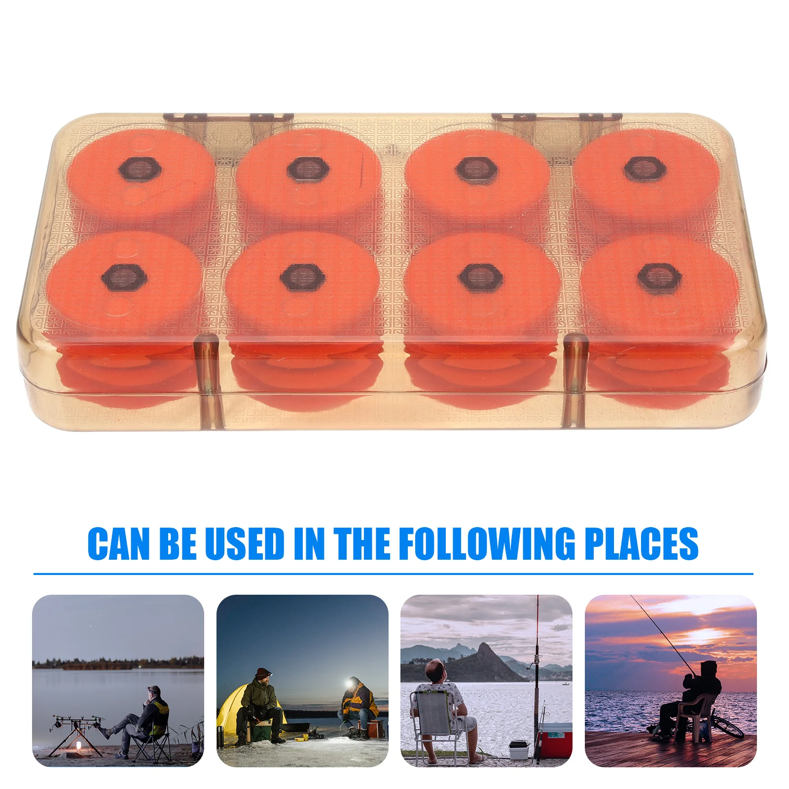 

Fishing Reel Case Organizer High Grade Foam Storage Box Lightweight Portable for Fishing Line Winder Reel Accessories