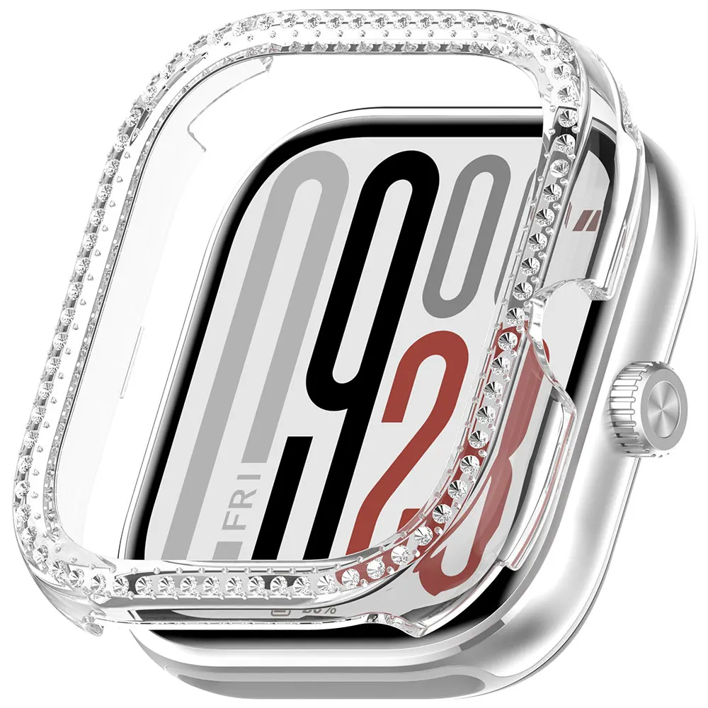 Casing Berongga PC untuk Jam Tangan Redmi 5 ESIM 4 Jam Tangan Pintar Casing Berlian Penutup Bumper Pelindung Penutup untuk Jam Tangan Xiaomi4