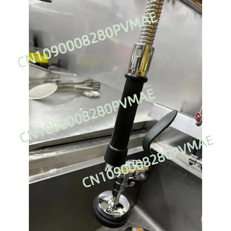 Kitchen Hand‑held Shower Nozzle Hotel Dishwasher Pre‑rinse Faucet High‑pressure Water‑saving Pump Head