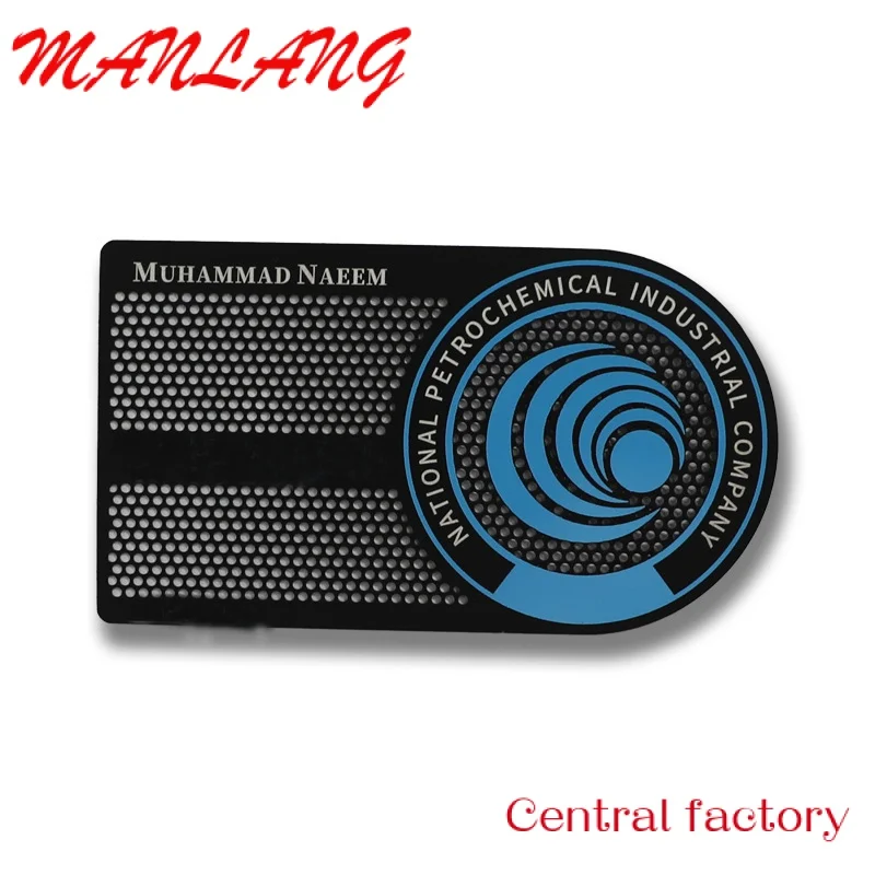 

Custom custoized laser engraving logo 13.56hz b N etal digital busins car