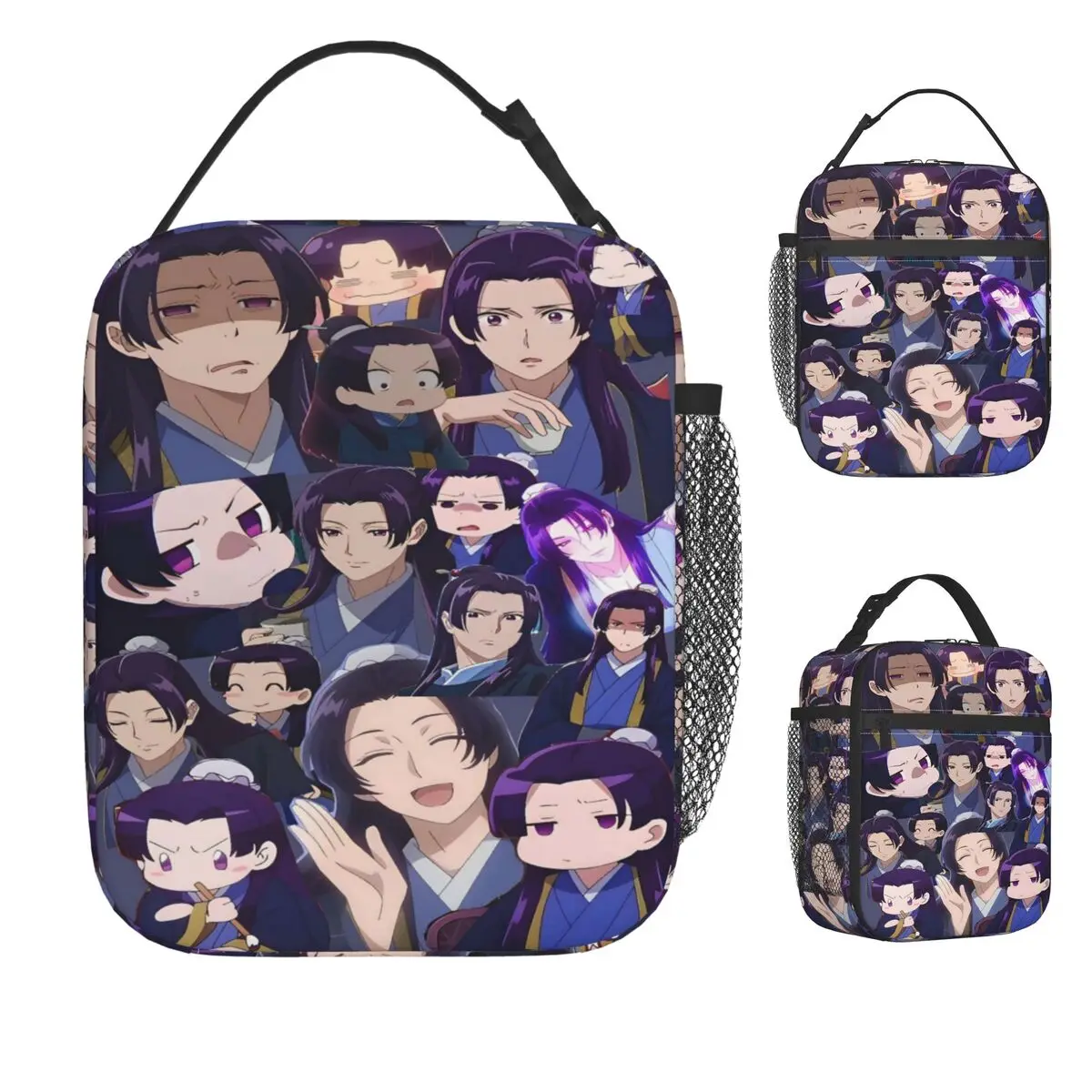 

Jinshi Anime Lunch Bag The Apothecary Diaries Cute Lunch Box Office Convenient Thermal Tote Handbags Designer Cooler Bag