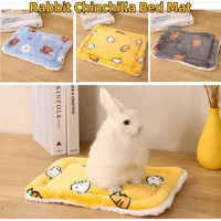 Rabbit Chinchilla Bed Mat House Nest Hamster Accessories Small Animal Guinea Pig Hamster Bed House Winter Warm Squirrel Hedgehog