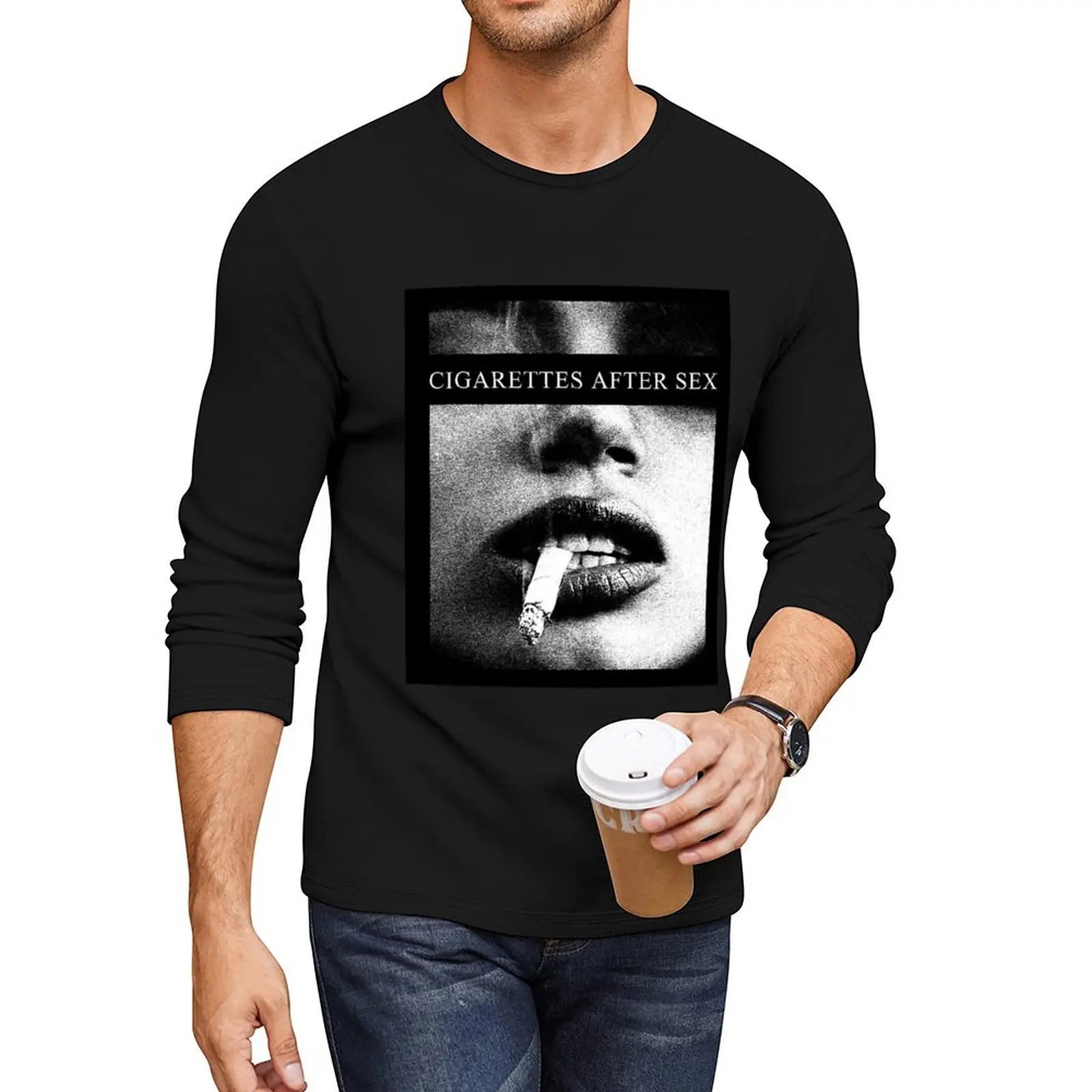 Cigaretes After Sex Long T-Shirt oversized t shirt designer t shirt men