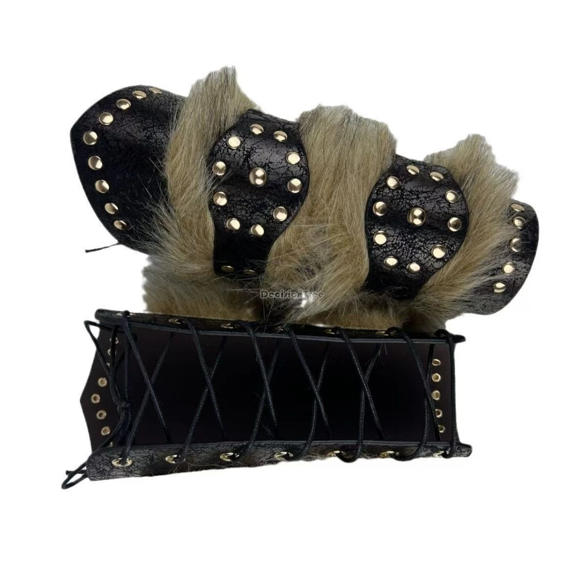 

2026 chinese ancient costume hanfu martial arts wrist guards cuff accessories embroidered arm guards round-neck robe accessories