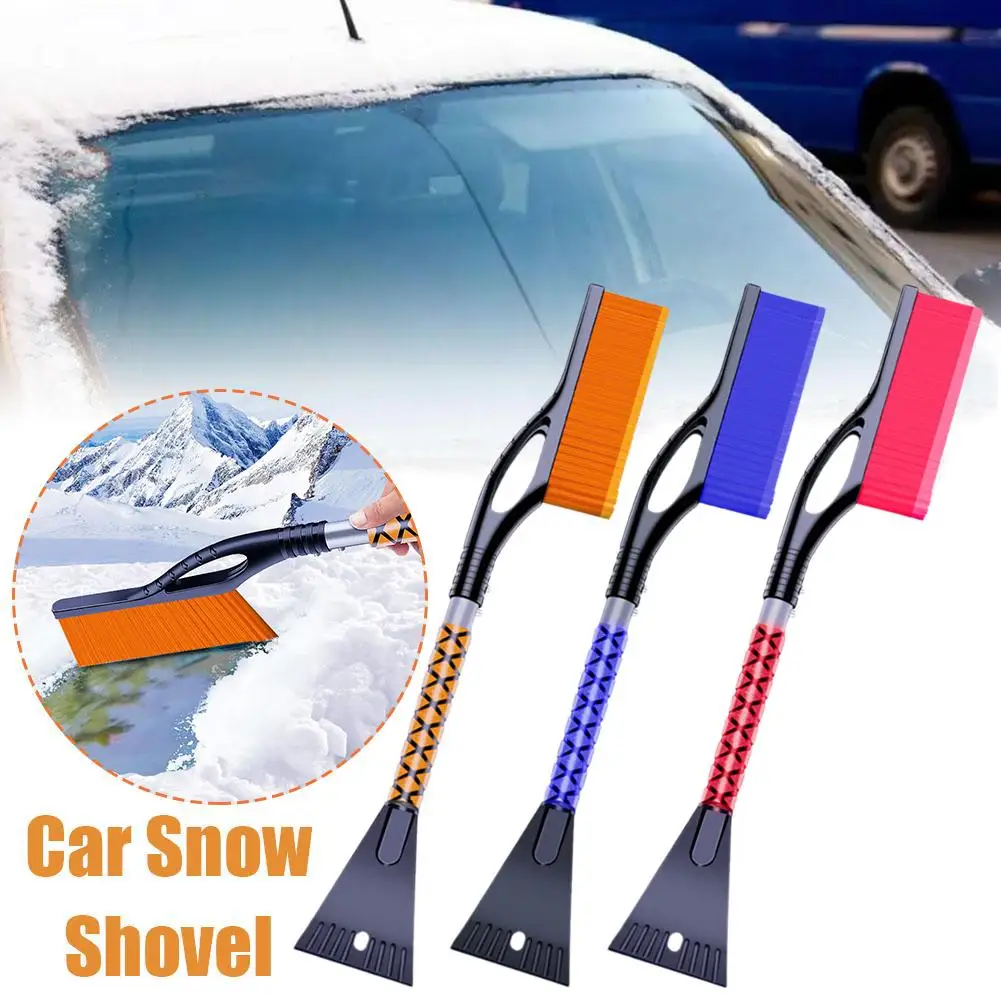 Winter Detachable Car Snow Removal Shovel With EVA Scraper Ice Handle Brush Windshield Cleaning Foam Cleaning Remover L2E0