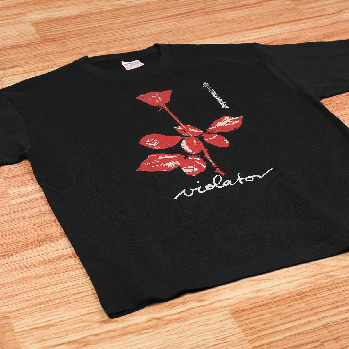 Electronic Violator T Shirt Depeche Cool Mode Band Casual High-Quality Men's Soft Cotton Round-Neck Graphic Printed Tee