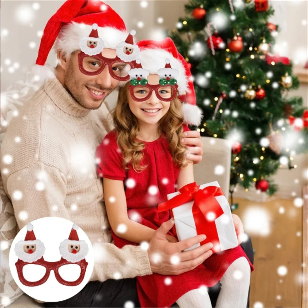 Gafas de Año Nuevo 2025, utilería para fotomatón de fiesta de Feliz Año Nuevo, adornos navideños, regalos de Navidad para niños, decoración para fiesta de Nochevieja