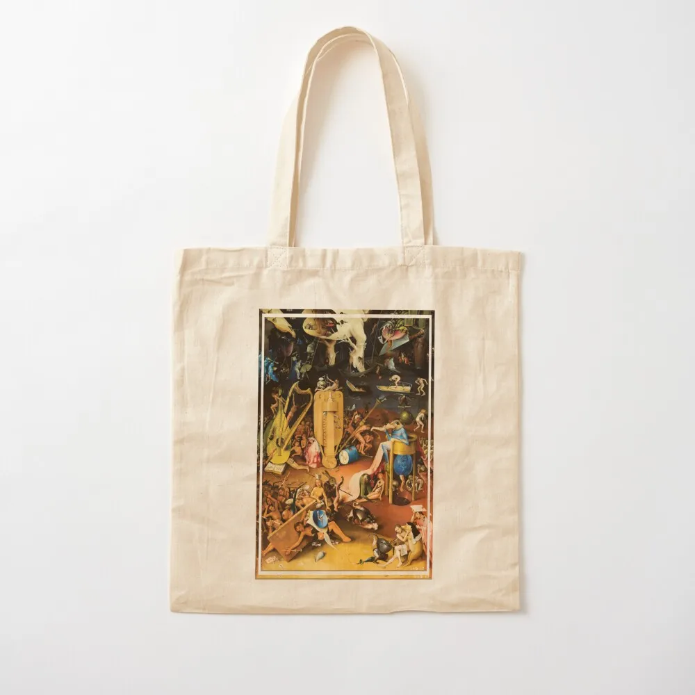 

The Garden of Earthly Delights Hell 2 by Hieronymus Bosch Tote Bag