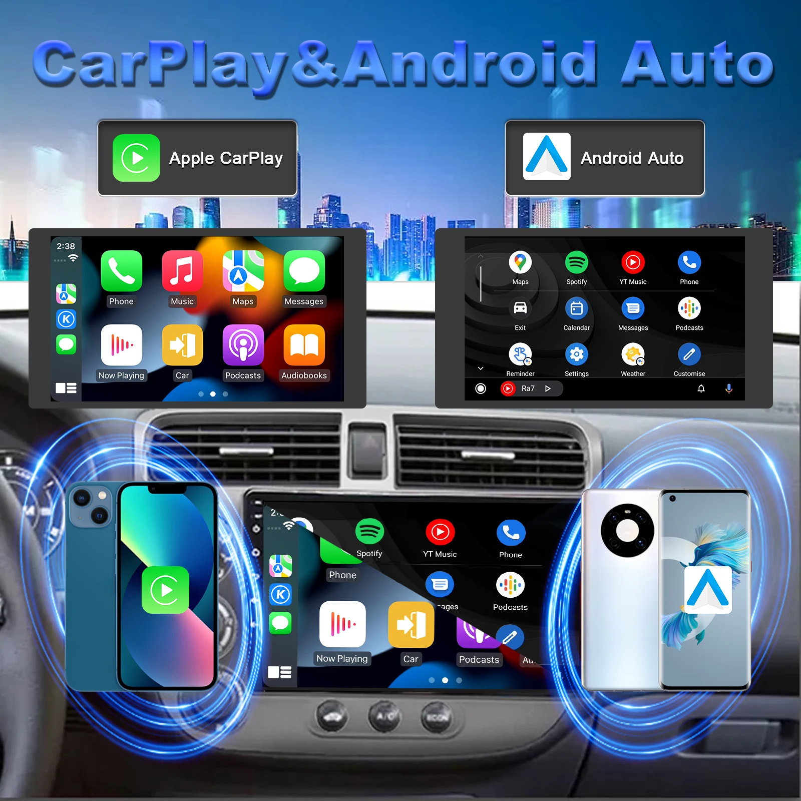 Car Multimedia Player For HONDA CIVIC left driving 2001- 2005 Android  Audio radio upgrade Stereo autoradio GPS Head unit