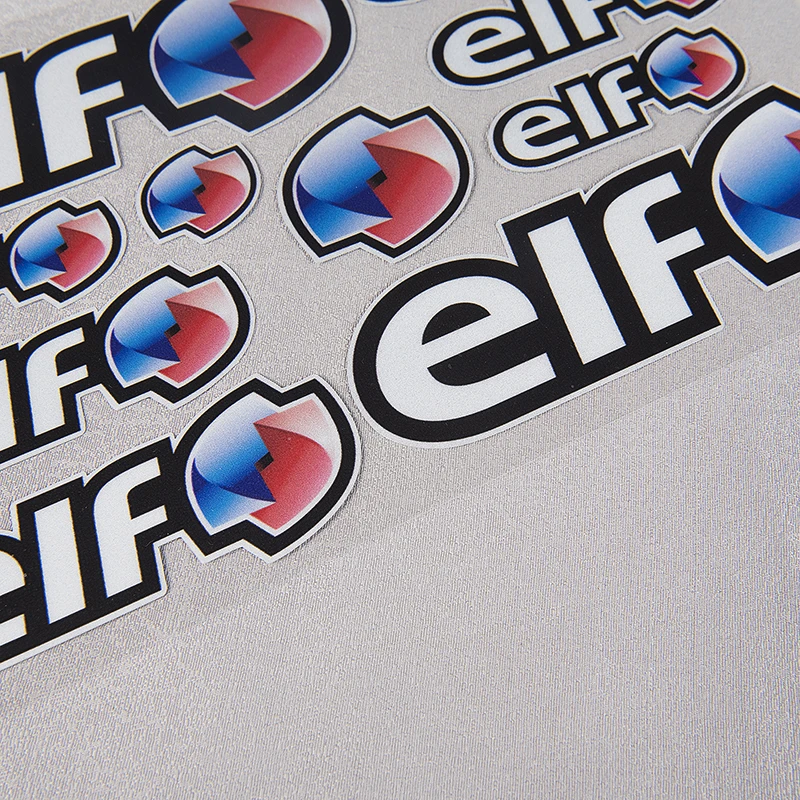 Elf Oils Motorcycle Bike Logo Stickers Set Kawasaki zx10r Laminated Decals zx6r Suzuki Honda Ducati Yamaha Car Auto