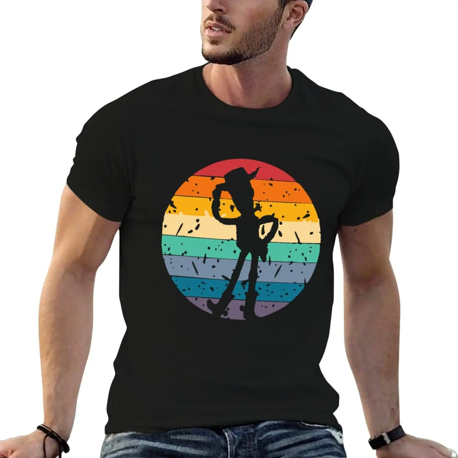 

shirt 100% cotton T-Shirt cotton pack t shirt Cowboy t men Lightyear