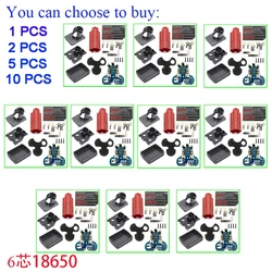 6 X 18650 Li-ion Battery Plastic Case PCB Protection Circuit Board For Milwaukee 12V 9.0Ah 48-11-2411 Box Housing Shell