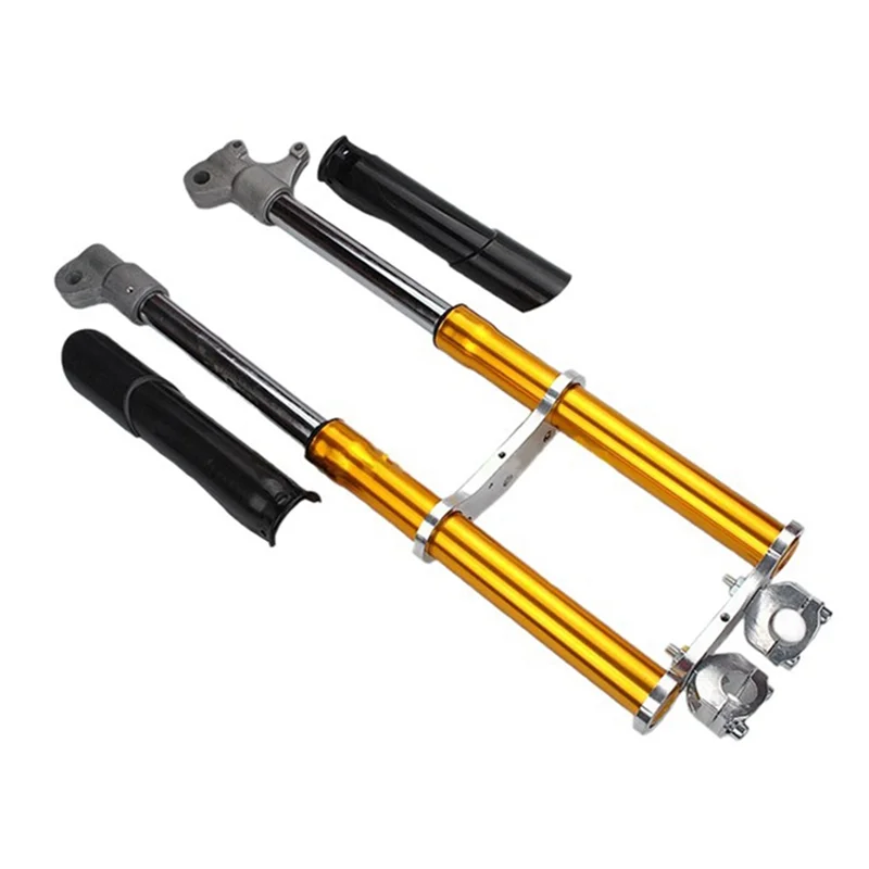 

New Arrival 2 Stroke 49CC Motorcycle Front Fork Shocker For Small Mini Off-Road Motorcycle Rocket Car Mud Pit Car