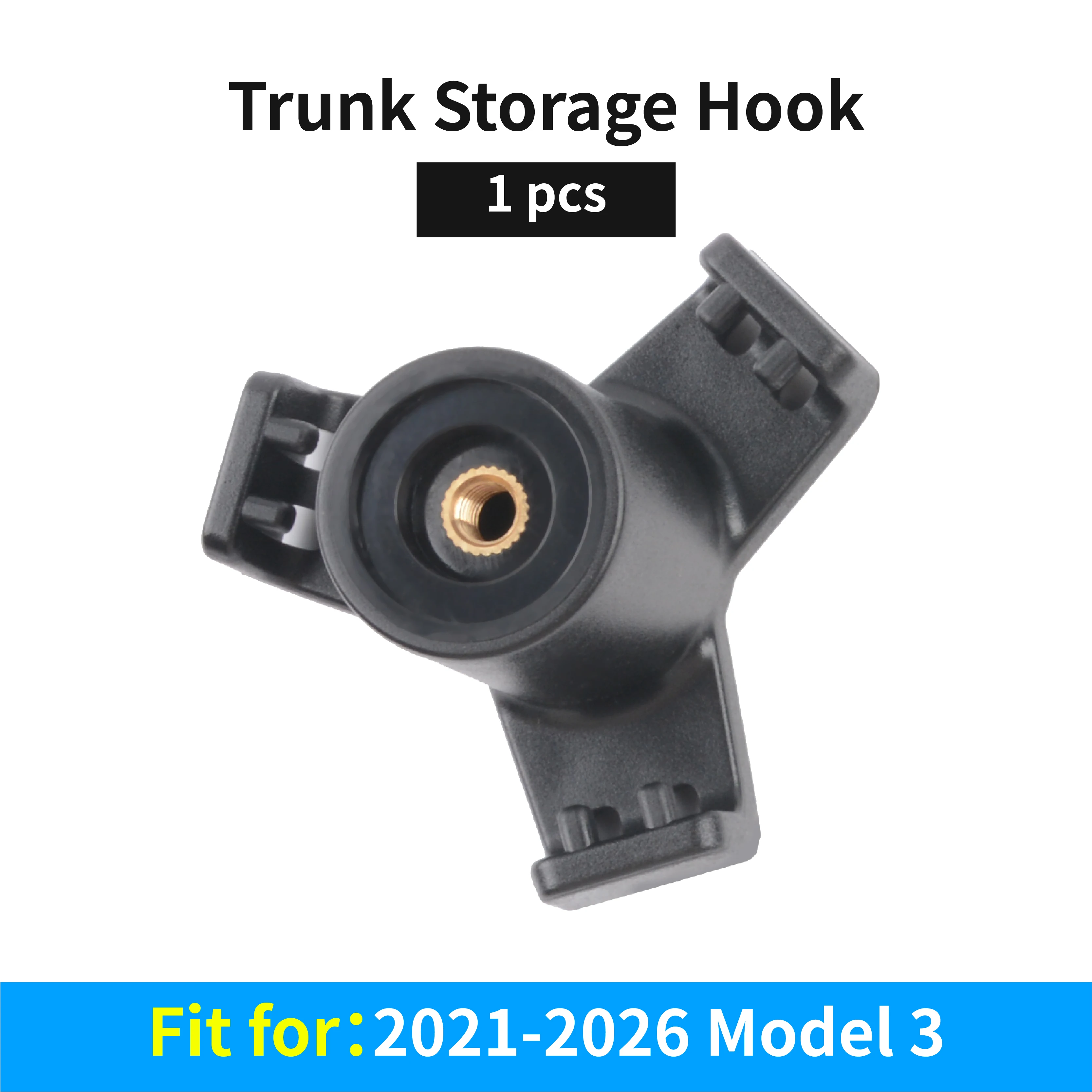 Tesla Model 3/Y Glove Box Car Hooks, ABS Storage Holder