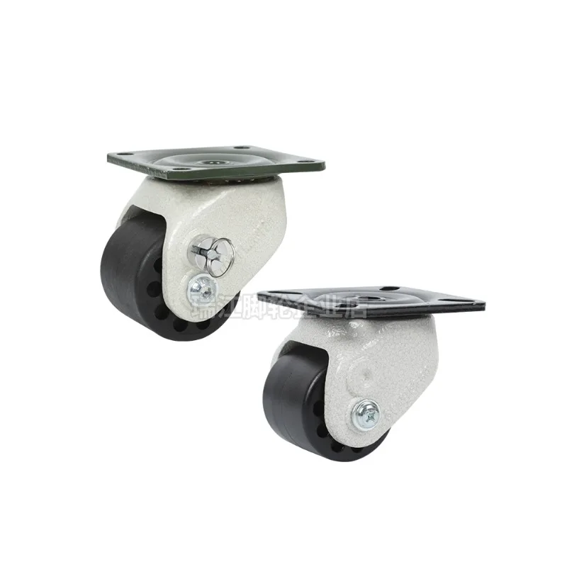 

5 inch high load low bed medical transport casters universal wheels low center gravity