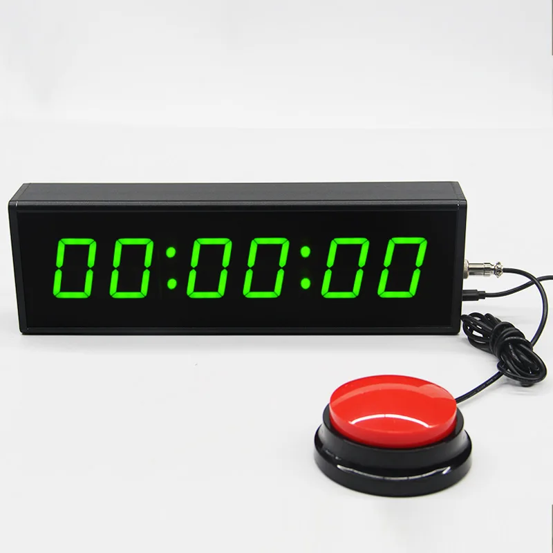 CHEETIE CP04 Amusement Park Interactive Reaction Timing Ten Seconds Clock LED Digital Push Button 10 Sec Challenge Funny Game