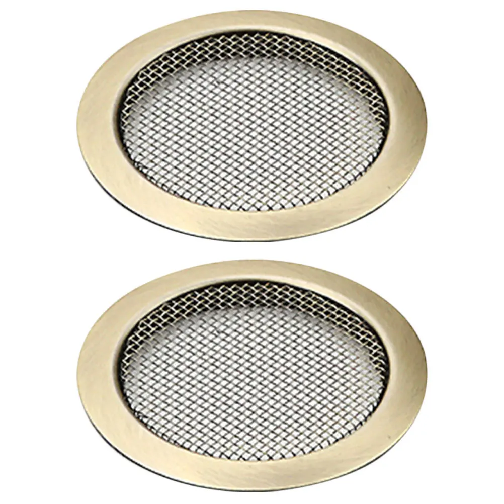 

2Pcs Resonator Guitar Hole Covers Ancient Bronze Acoustic Guitar Sound Hole Inserts Enhance Appearance and Sound