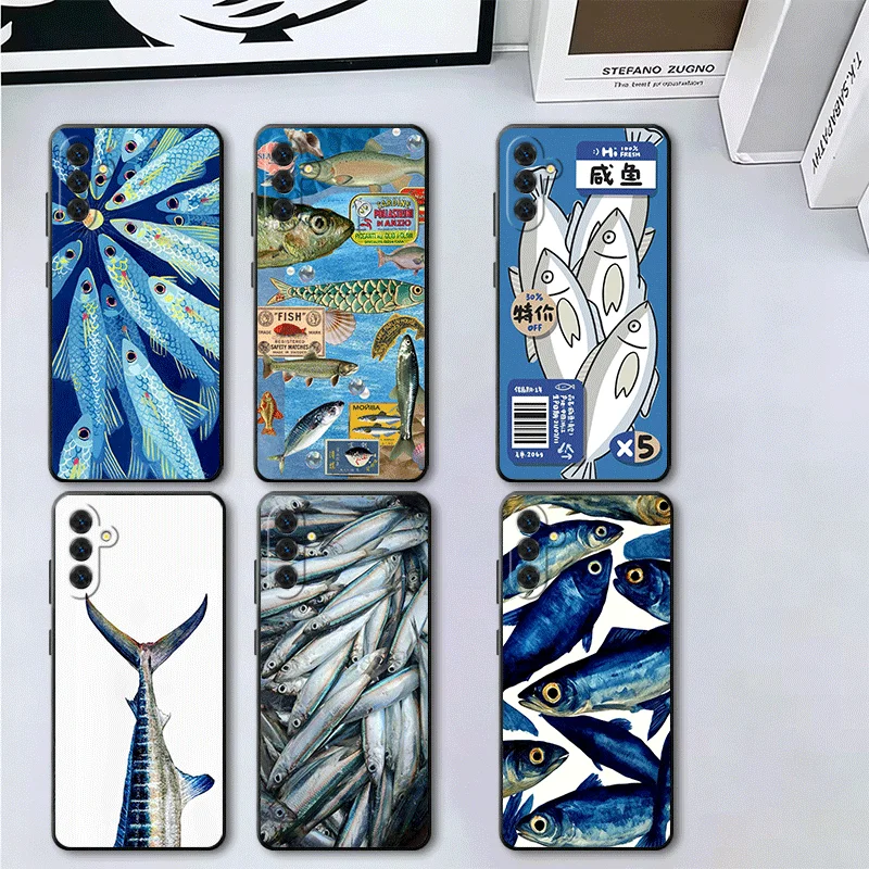 Discounted Salted Fish Soft Phone Case for Samsung A17 A37 A57 A16 A26 A36 A56 A15 A25 A35 A55 A14 A24 A34 A54 A13 A23 A33 A53 A