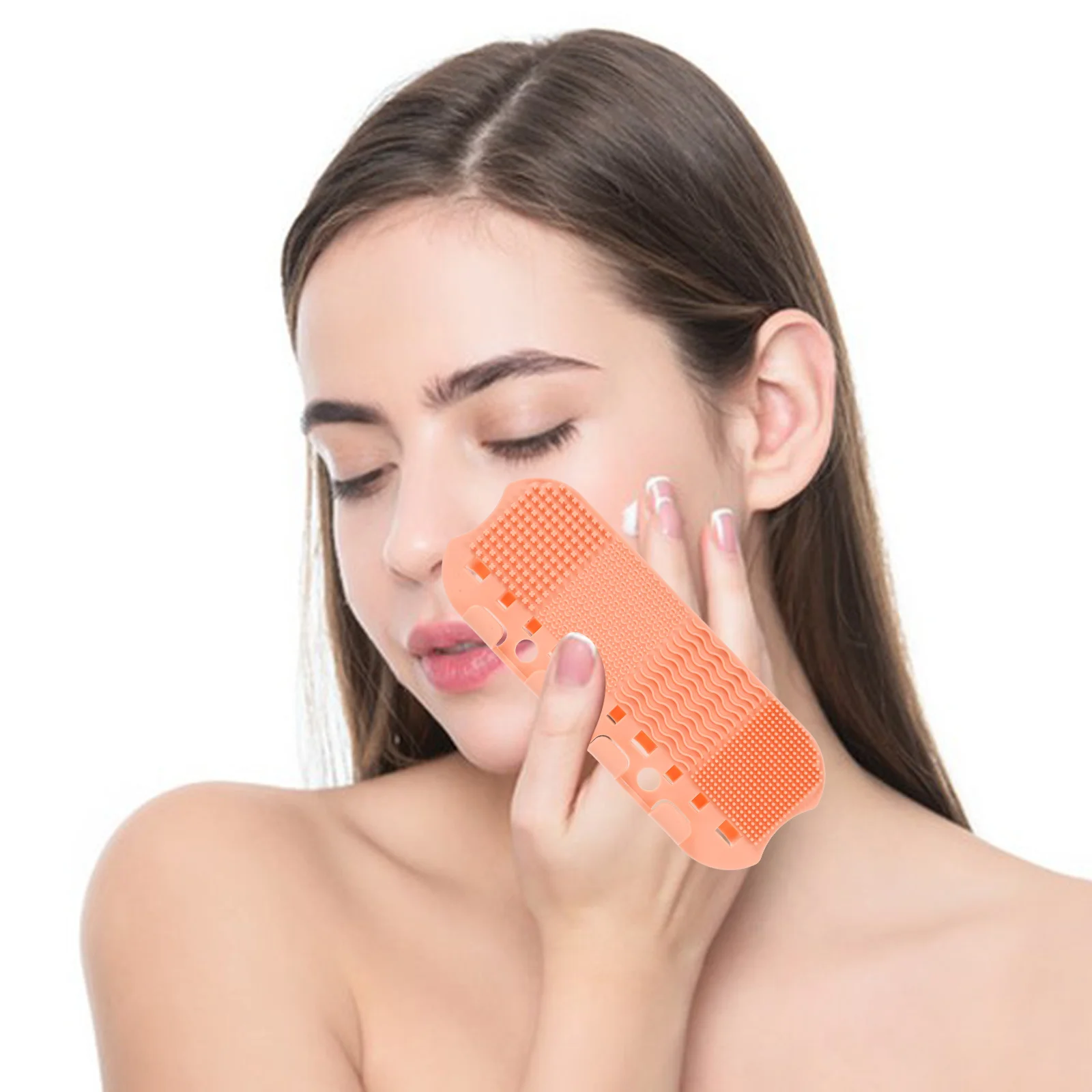 

Makeup Brush Box 1Pc Portable Detergent Holder ganizer Makeup Brush Storage Holder Compact Size Travel Use Safe Material Plastic
