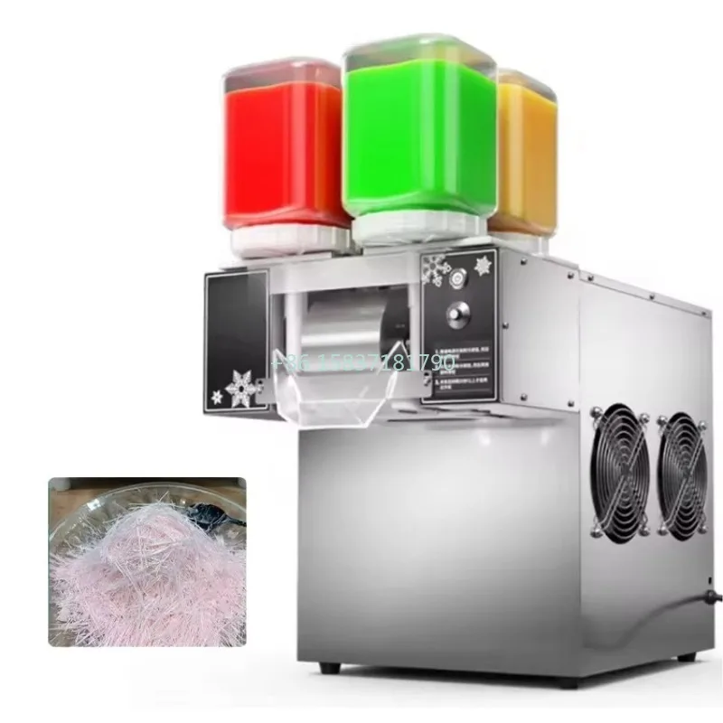 Korean Style Hotpot Restaurant Snowflake Ice Machine Four Buckets Ice Maker Machine Snow Flake Snowflake Ice Cream Machine Mini