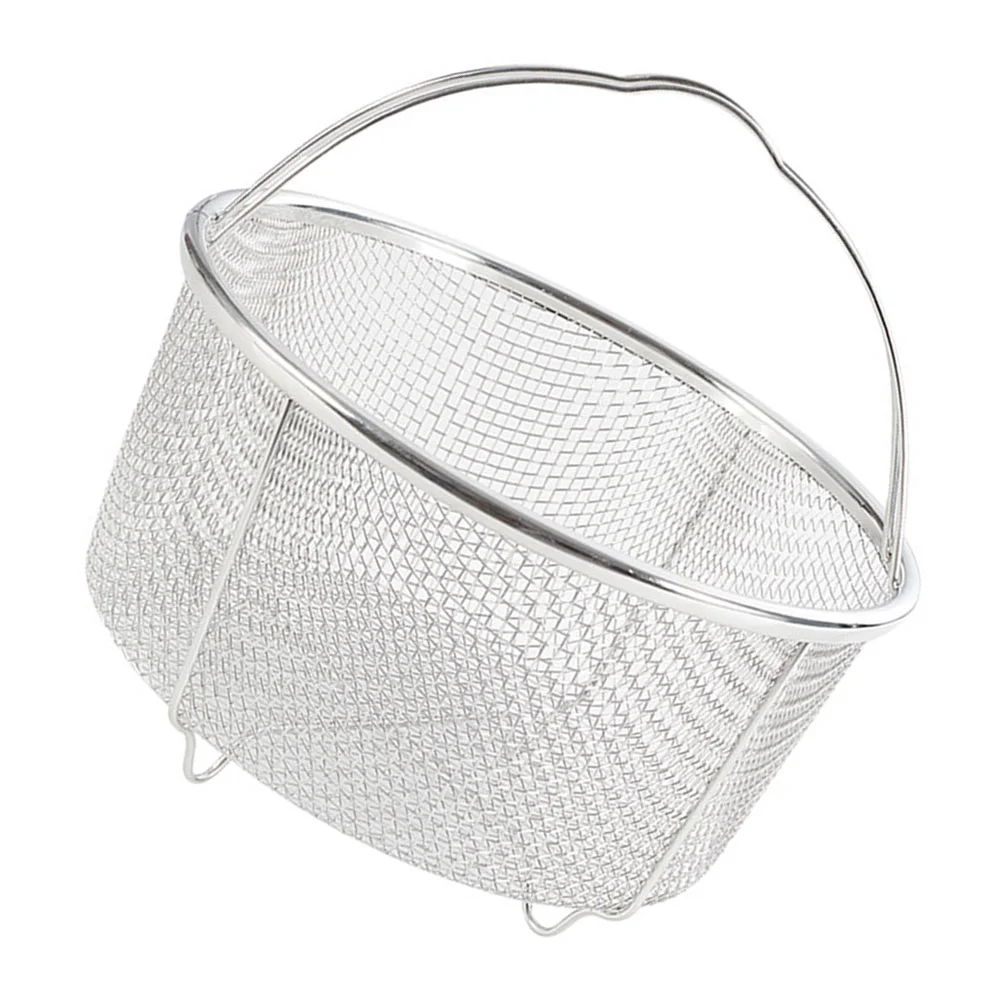 

Multifunctional Frying Basket Kitchen Supply Stainless Steel Small Air Fryer Gadget Hamper Basketball