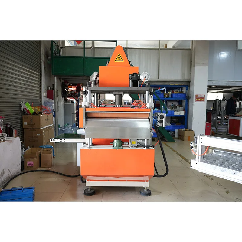 Aluminum Foil Container Lunch Box Lid Production Line Processing Customization Automatic Fast Aluminum Foil Sealing Machine